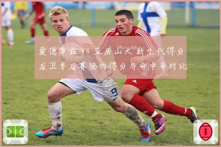 爱德华兹 vs 亚历山大 新生代得分后卫季后赛场均得分与命中率对比